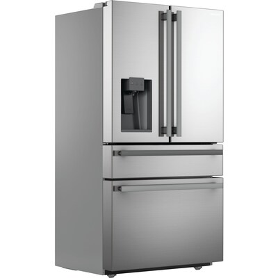 Sharp 22.6 (Cu. Ft.) French Door Counter Depth Refrigerator Stainless Steel (SJG2254FS)