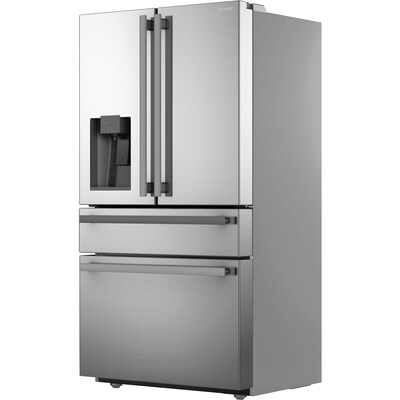 Sharp 22.6 (Cu. Ft.) French Door Counter Depth Refrigerator Stainless Steel (SJG2254FS)