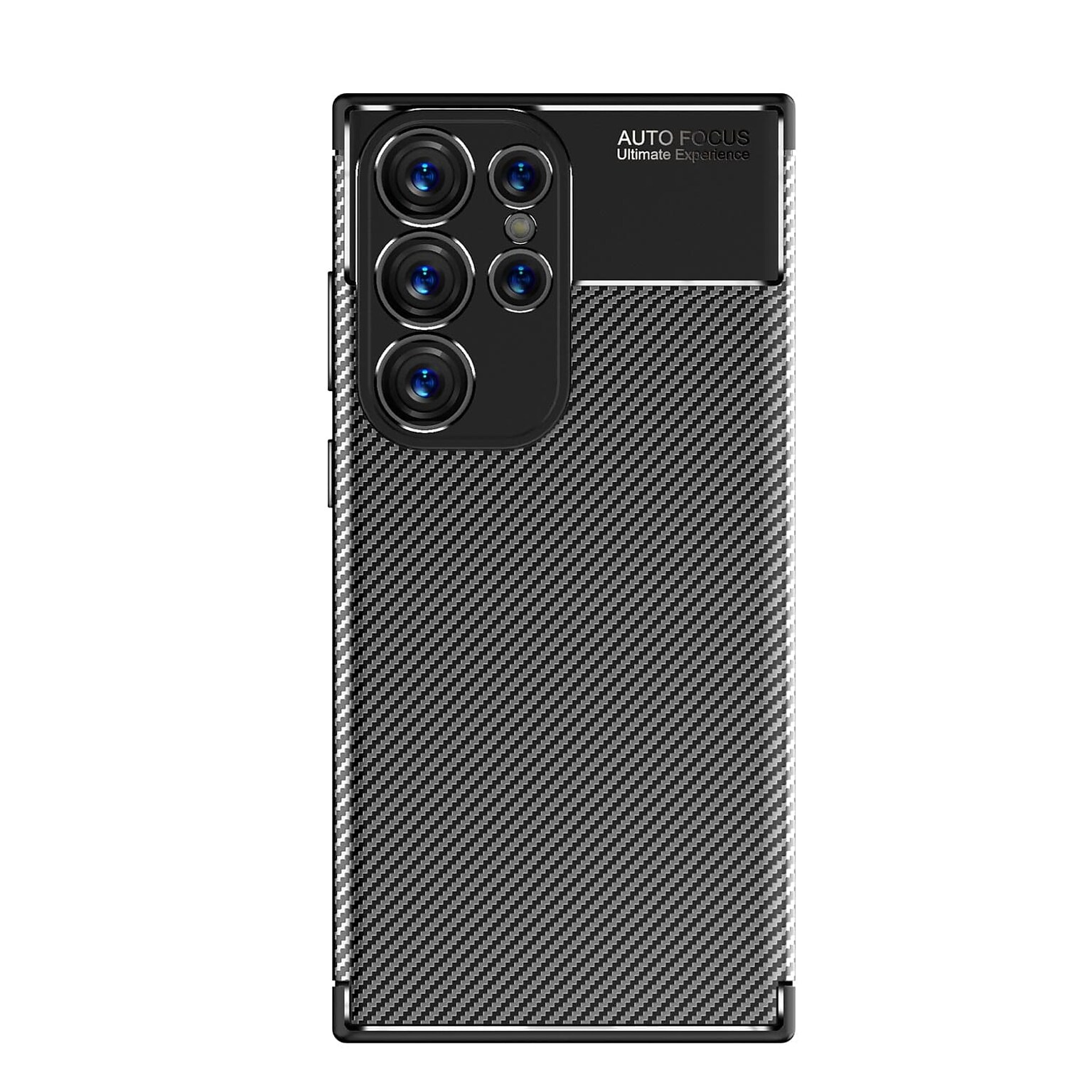 SaharaCase Anti-Slip Series Case for Samsung Galaxy S23 Ultra, Black (CP00402)