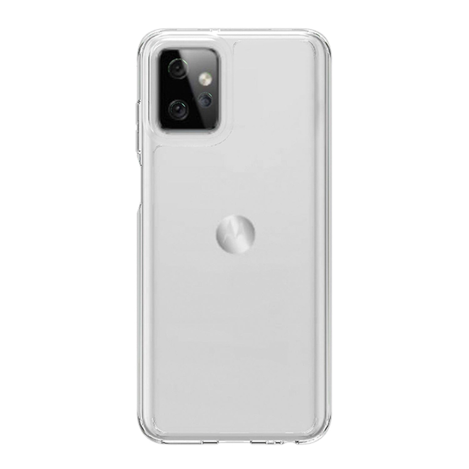 SaharaCase Hybrid-Flex Hard Shell Series Case for Motorola G Power 5G (2023), Clear (CP00423)