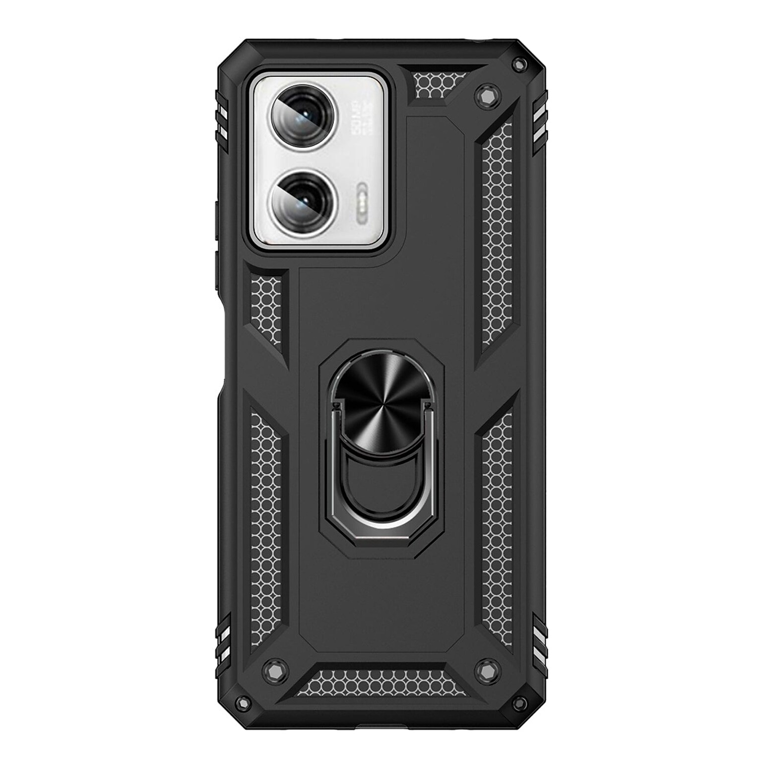 SaharaCase Military Kickstand Series Case for Motorola G Power 5G (2023), Black (CP00426)