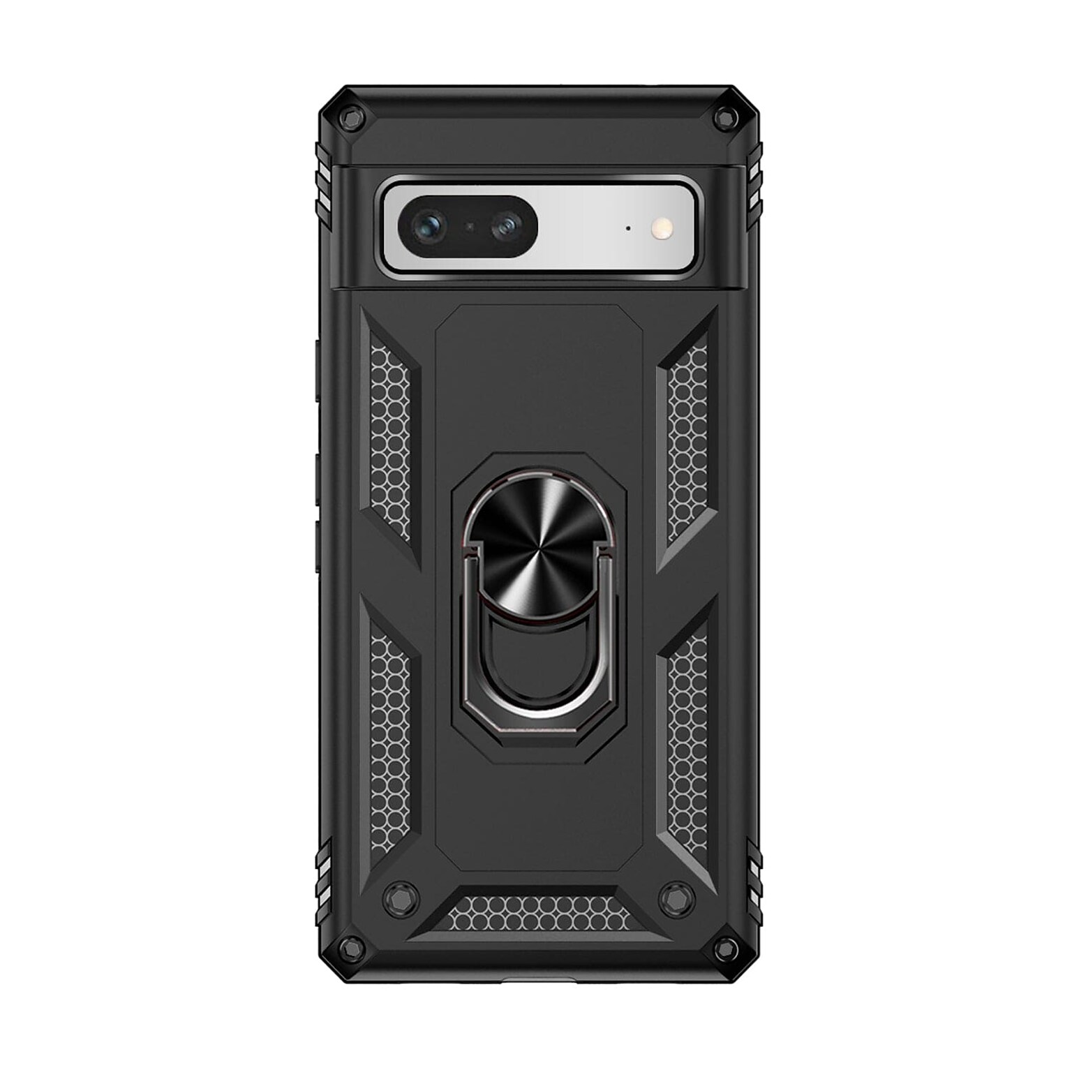 SaharaCase Military Kickstand Series Case for Google Pixel 7a (2023), Black (CP00431)
