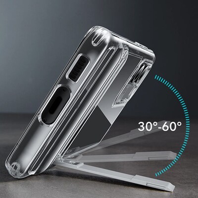 SaharaCase AirShield Boost Kickstand Series Case for Samsung Galaxy S23, Clear (CP00388)