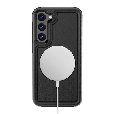 SaharaCase Armor Series Hard Shell Case Cover for Galaxy S23+, Black (CP00395)