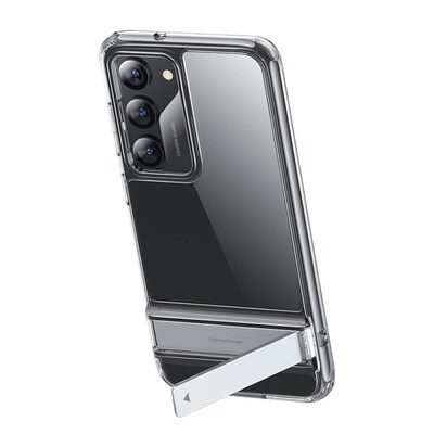 SaharaCase AirShield Boost Kickstand Series Case for Samsung Galaxy S23+, Clear (CP00396)