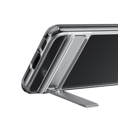 SaharaCase AirShield Boost Kickstand Series Case for Samsung Galaxy S23+, Clear (CP00396)