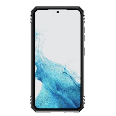 SaharaCase Military Kickstand Series with Belt Clip Case for Samsung Galaxy S23+, Black (CP00397)