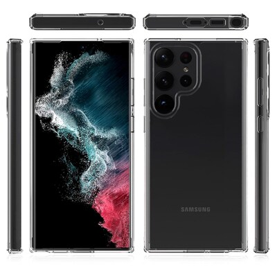 SaharaCase Hard Shell Series Case for Galaxy S23 Ultra, Clear (CP00401)