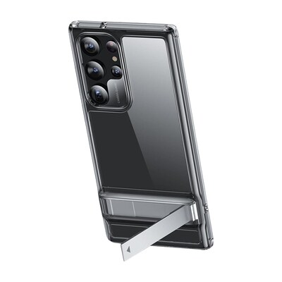 SaharaCase AirShield Boost Kickstand Series Case for Samsung Galaxy S23 Ultra, Clear (CP00404)