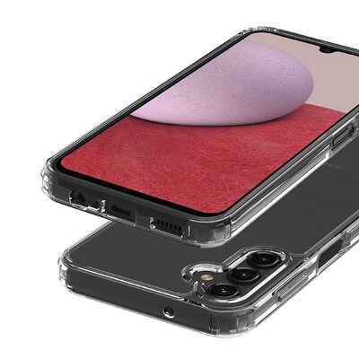 SaharaCase Hybrid-Flex Hard Shell Series Case for Samsung Galaxy A14 5G, Clear (CP00412)