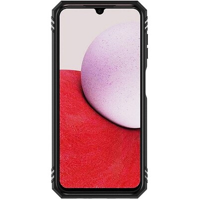 SaharaCase Military Kickstand Series with Belt Clip Case for Samsung Galaxy A14 5G, Red (CP00416)