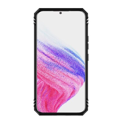 SaharaCase Military Kickstand Series with Belt Clip Case for Samsung Galaxy A54 5G, Black (CP00421)