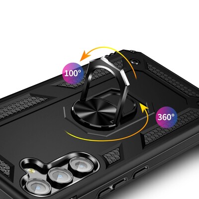 SaharaCase Military Kickstand Series with Belt Clip Case for Samsung Galaxy A54 5G, Black (CP00421)