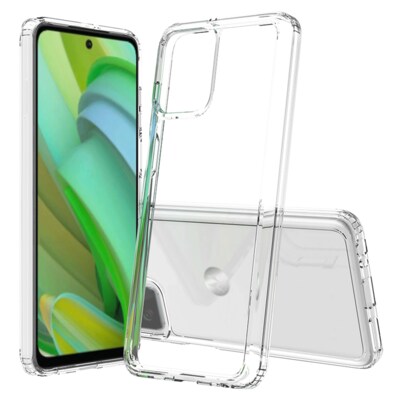 SaharaCase Hybrid-Flex Hard Shell Series Case for Motorola G Power 5G (2023), Clear (CP00423)