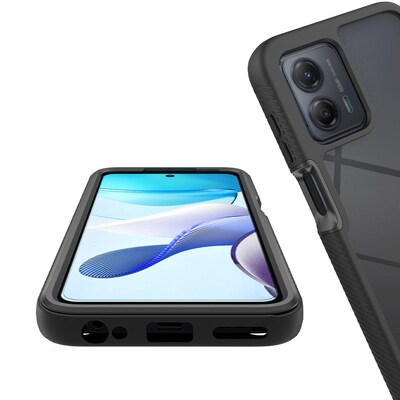 SaharaCase GRIP Series Case for Motorola G Power 5G (2023), Black (CP00425)