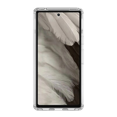 SaharaCase Hybrid-Flex Hard Shell Series Case for Google Pixel 7a, Clear (CP00428)