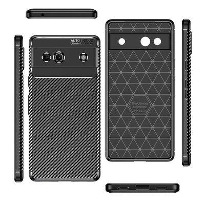 SaharaCase Anti-Slip Series Case for Google Pixel 7a, Black (CP00429)