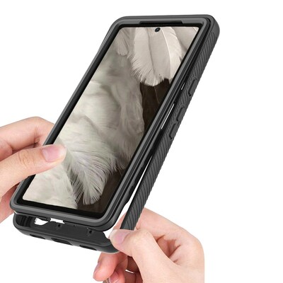 SaharaCase GRIP Series Case for Google Pixel 7a, Black (CP00430)