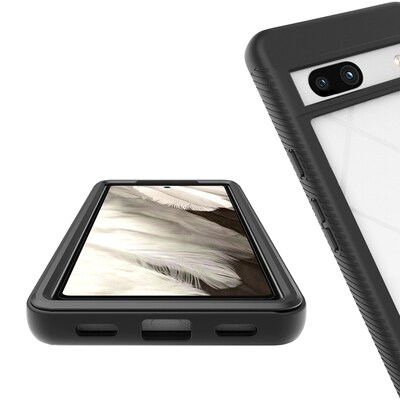 SaharaCase GRIP Series Case for Google Pixel 7a, Black (CP00430)