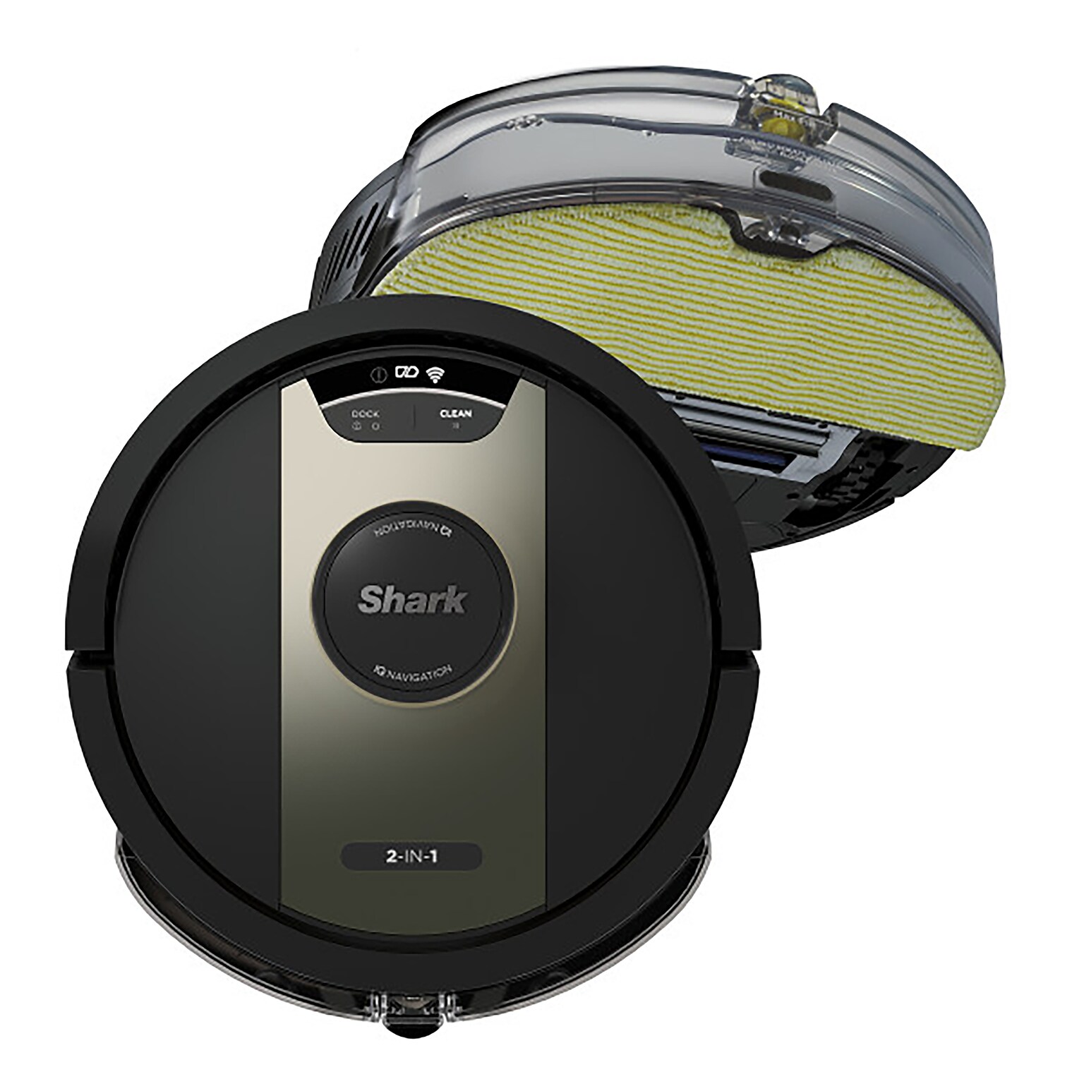Shark IQ 2-in-1 Robotic Mop and Vacuum, Black and Bronze (RV2410WD)
