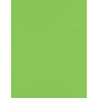 JAM PAPER 8.5” x 11” Cardstock, 100lb, Limelight, 50/pack  (81211-C-199-50)