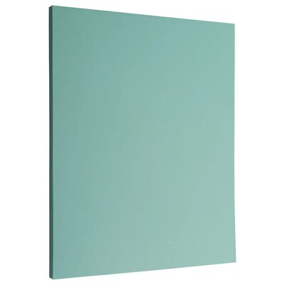 JAM Paper 8.5" x 11", 28 lbs., Aqua Blue, 100 Sheets/Ream (1524369G)