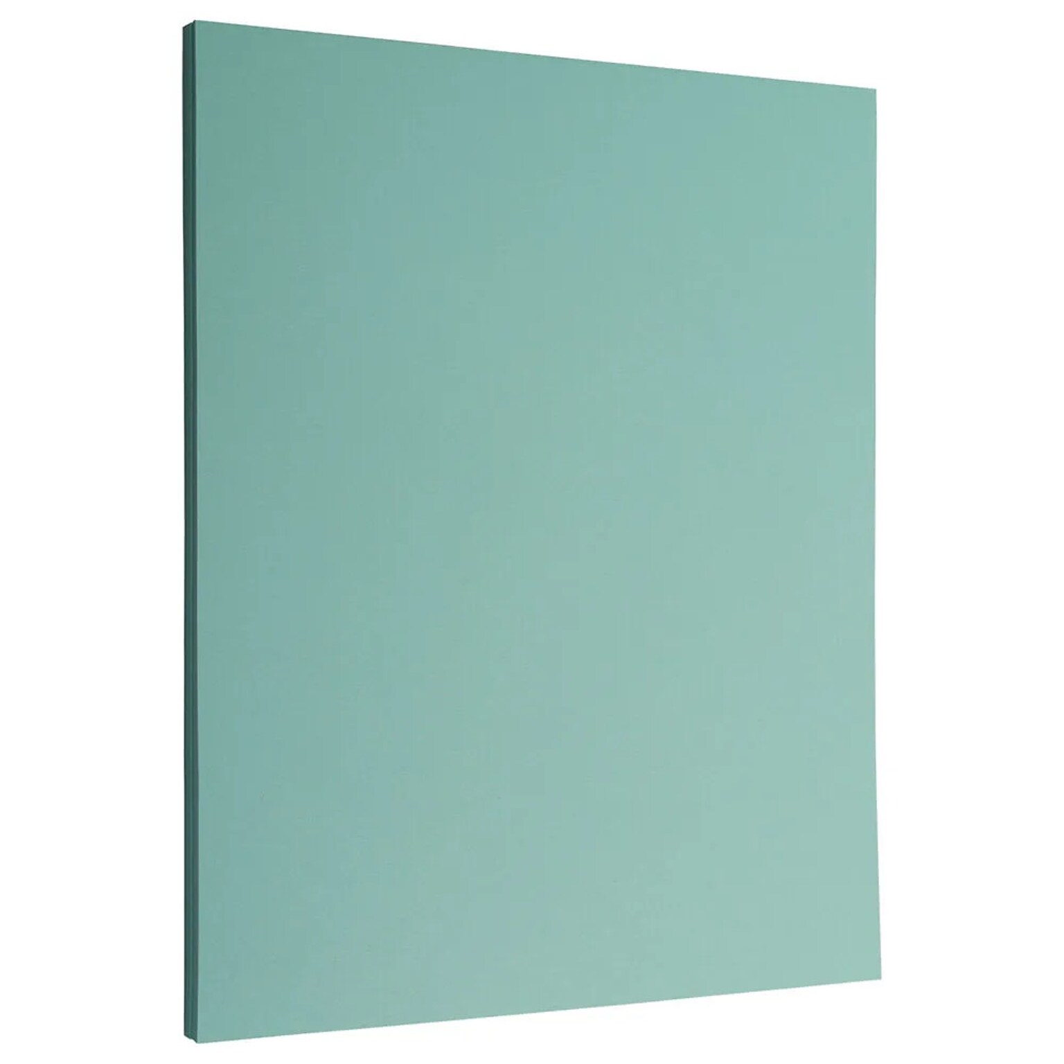 JAM Paper 8.5 x 11, 32lb, Aqua Blue, 100 Sheets/Pack (1524369G)