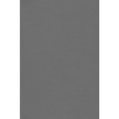 JAM PAPER 12 x 18 Cardstock, Sterling Gray Linen, 50/pack  (1218-C-GRLI-50)