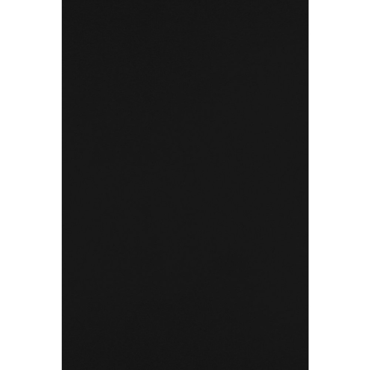 JAM PAPER 12 x 18 Cardstock, Midnight Black, 50/pack  (1218-C-B-50)