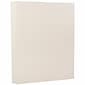 JAM PAPER 8.5" x 11" Strathmore Cardstock, 88lb, Natural White Wove, 100/pack  (301115G)