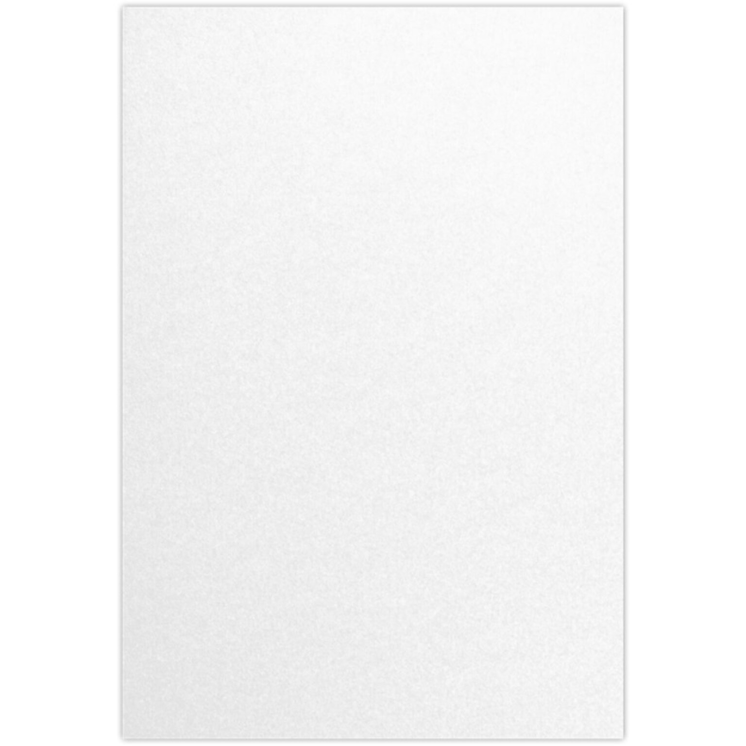 JAM PAPER 13 x 19 Cardstock, Crystal Metallic, 50/pack  (1319-C-M30-50)