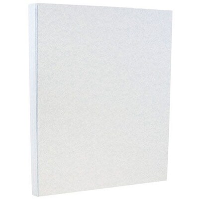 JAM PAPER 8.5 x 11 Parchment Cardstock, 65lb, Blue, 100/pack  (96700000G)