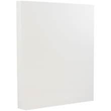 JAM PAPER 8.5 x 11 Strathmore Cardstock, 88lb, Bright White Wove, 100 Sheets/Pack (191267G)