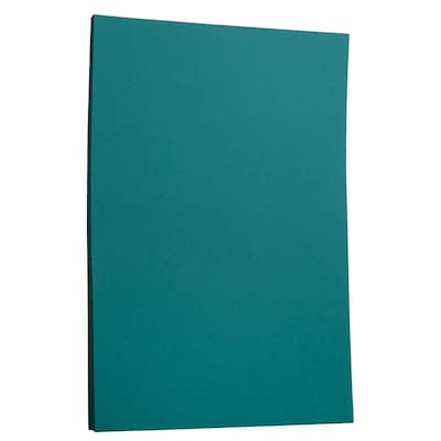 JAM Paper 8.5 x 11, 28 lbs., Teal Blue, 100 Sheets/Ream (1524383G)