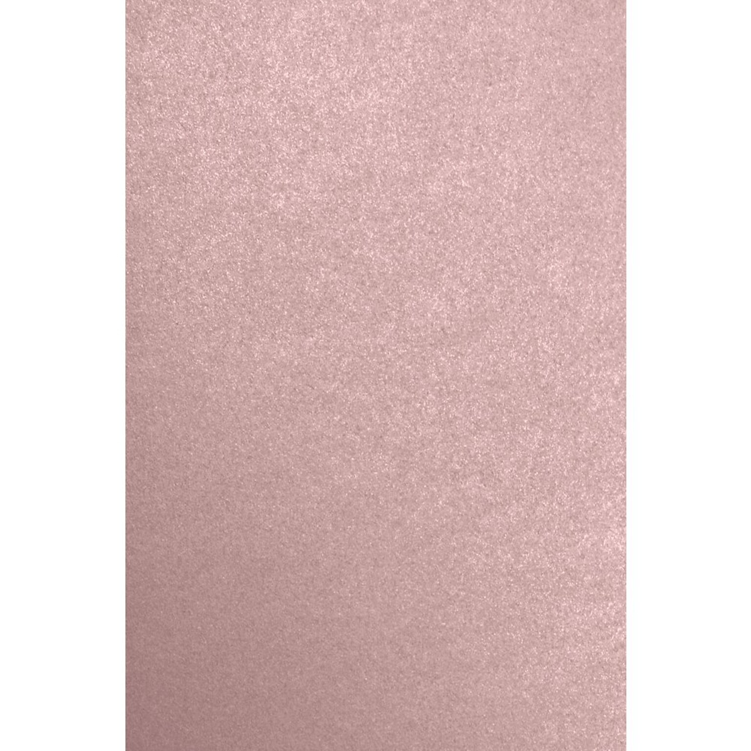 JAM PAPER 12 x 18 Cardstock, Misty Rose Metallic, 50/pack  (1218-C-M203-50)