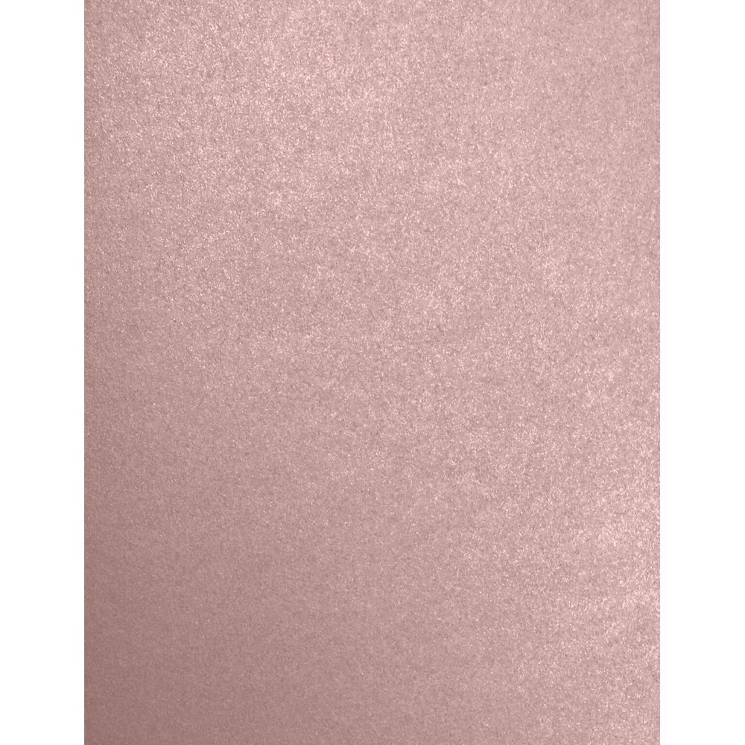 JAM Paper 8.5 x 11 Color Multipurpose Paper, 80 lbs., Misty Rose Metallic, 50 Sheets/Ream (81211-P-M203-50)