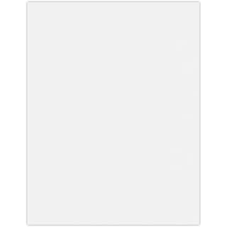 JAM Paper 100 lb. Cardstock, 8.5 x 11, White, 50/Pack (81211-C-100W-50)