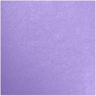 JAM PAPER 12" x 12" Cardstock, Amethyst Metallic, 50/pack  (1212-C-M04-50)