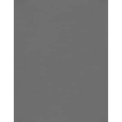 JAM PAPER 8.5" x 11" Cardstock, Sterling Gray Linen, 50/pack  (81211-C-GRLI-50)
