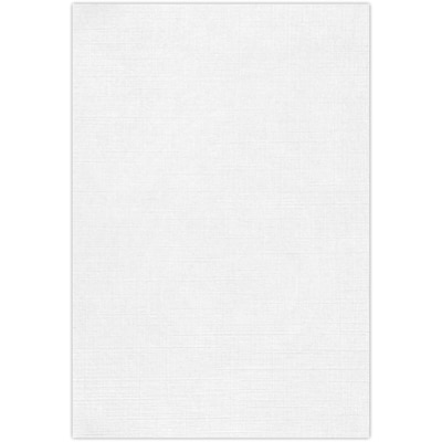 JAM Paper 13" x 19" Multipurpose Paper, White Linen, 50/Pack (1319-P-WLI-50)