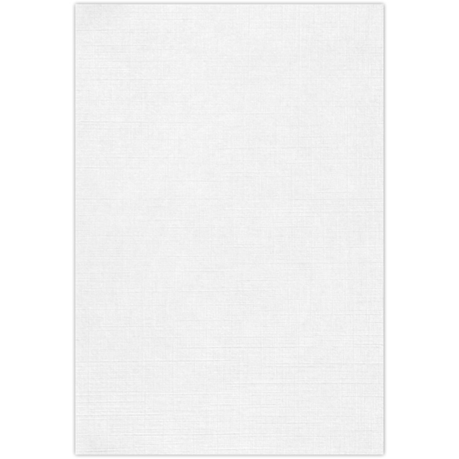 JAM Paper 13 x 19 Multipurpose Paper, White Linen, 50/Pack (1319-P-WLI-50)