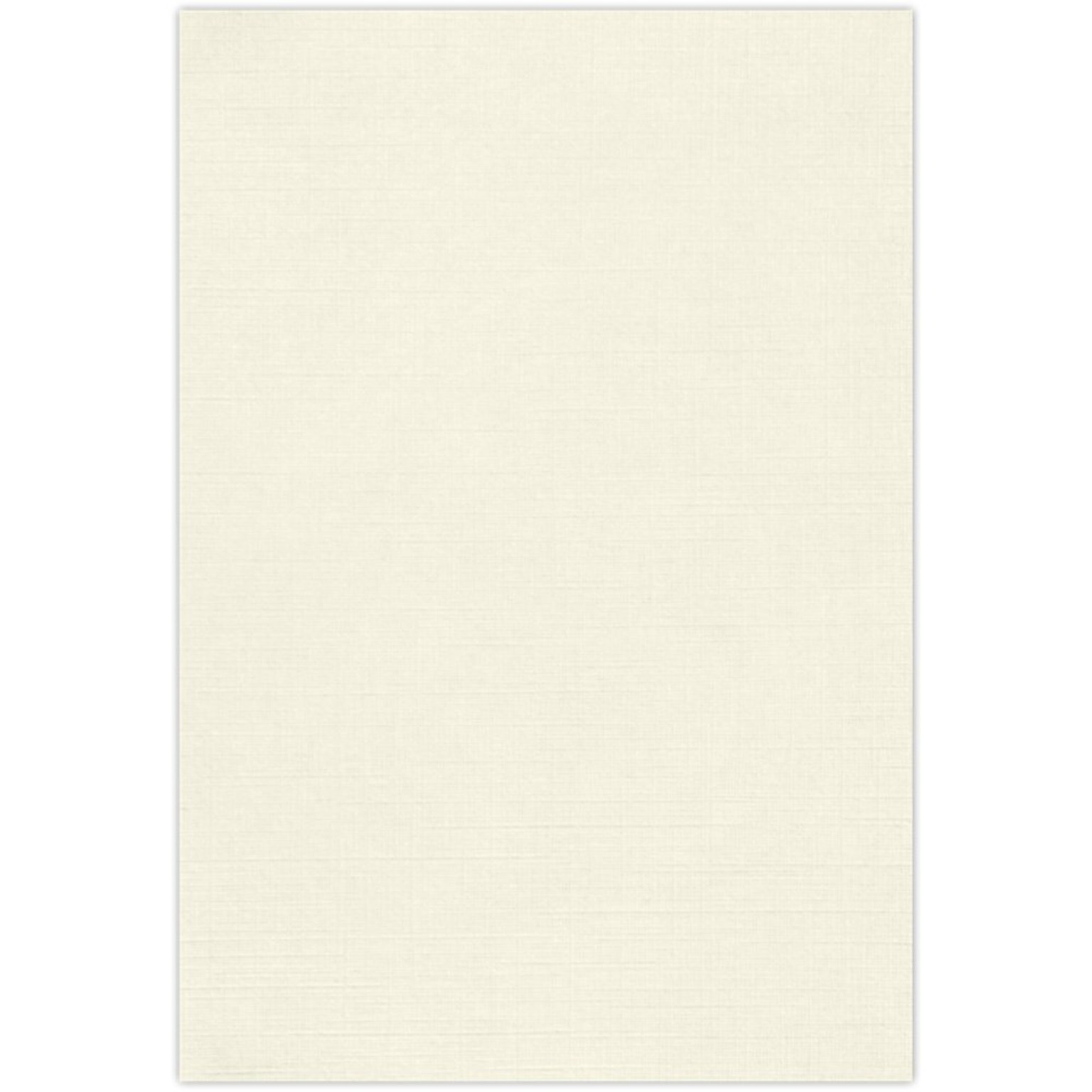 JAM Paper 13 x 19 Multipurpose Paper 80 lbs., Natural Linen, 50 Sheets/Ream /Pack (1319-P-NLI-50)