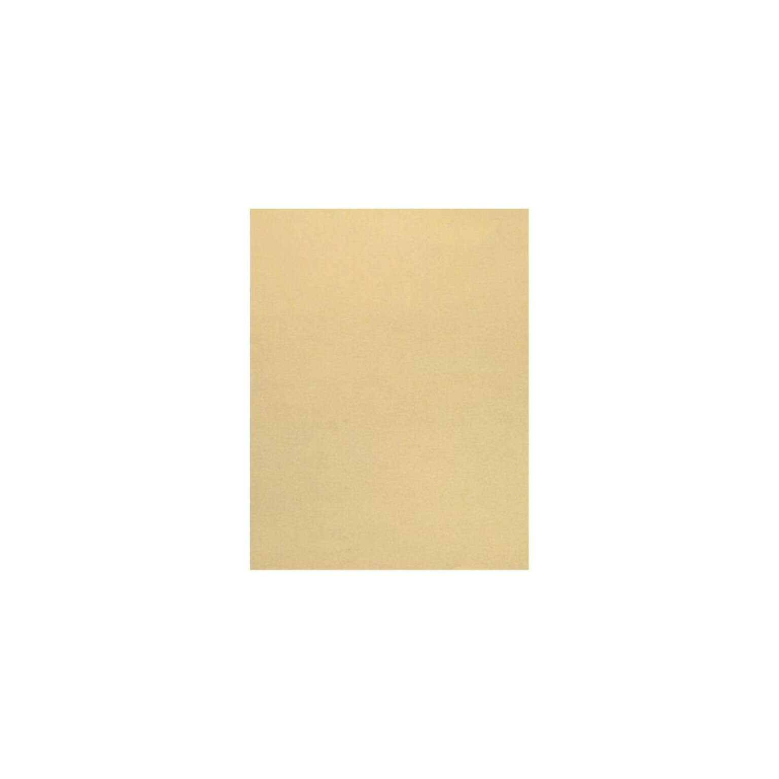 JAM PAPER 8.5” x 11” Cardstock, 105 lb, Blonde Metallic, 50/pack  (81211-C-M07-50)