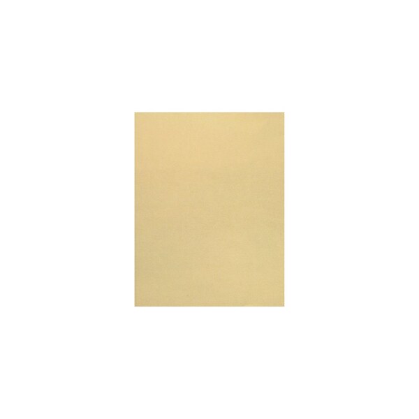 LUX 105 lb. Cardstock Paper 8.5 x 11 Blonde Metallic 50 Sheets