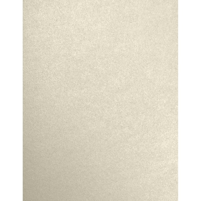 JAM PAPER 8.5” x 11” Cardstock, 100lb, Opal Metallic, 50/pack  (81211-C-208-50)
