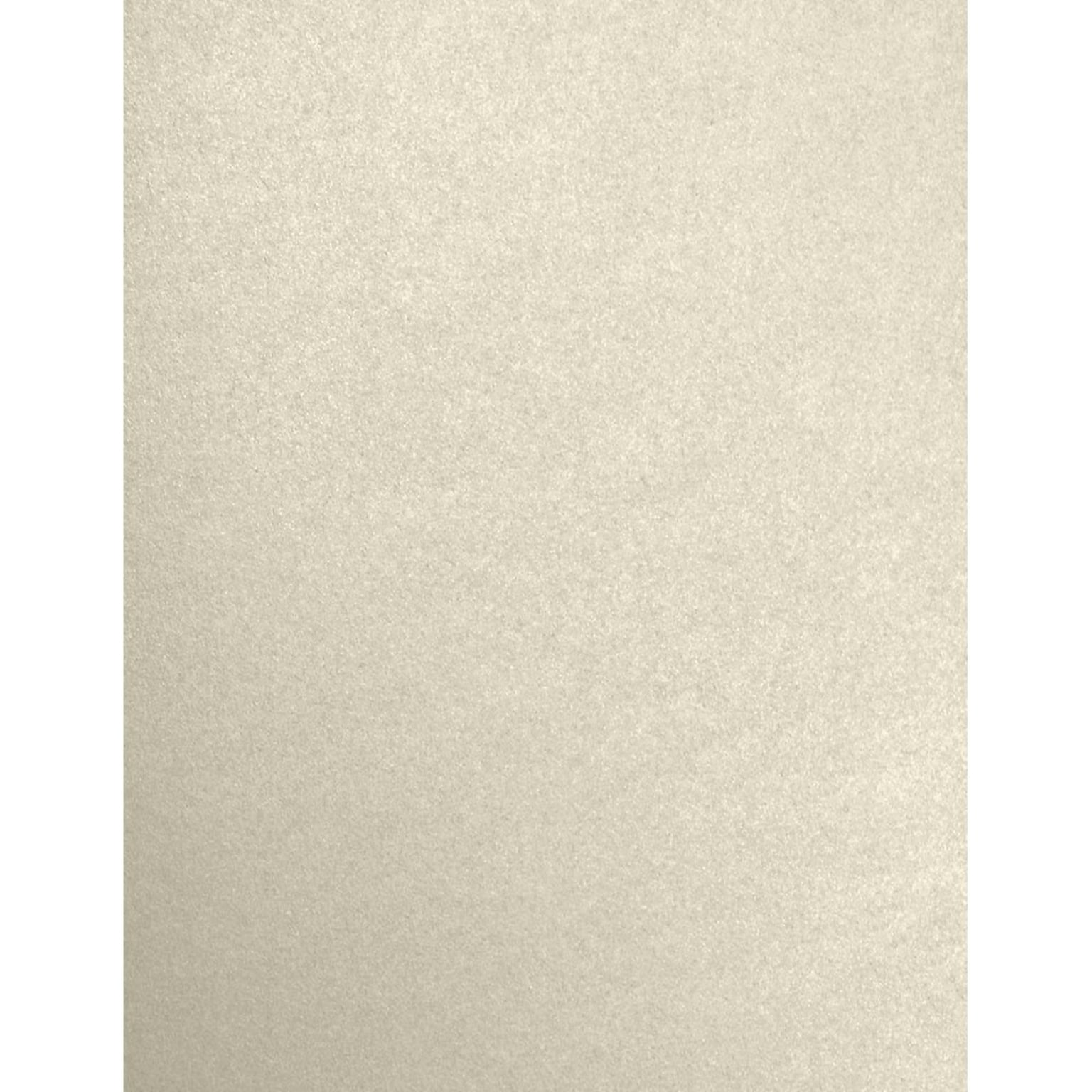 JAM PAPER 8.5” x 11” Cardstock, 100lb, Opal Metallic, 50/pack  (81211-C-208-50)