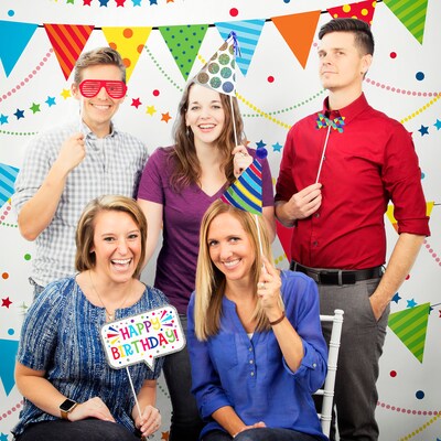 Creative Converting Birthday Party Photo Booth Kit (DTCBDAY1P)