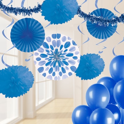 Creative Converting Colbalt Blue Party Decorations Kit (DTCCOBLT1A)