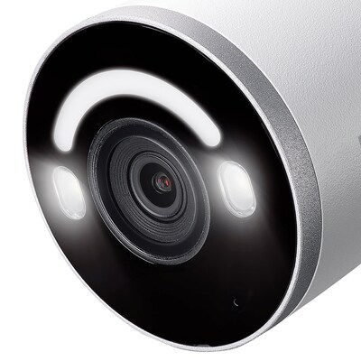 Lorex Indoor/Outdoor Wired Security Camera, White (LORE894AB)