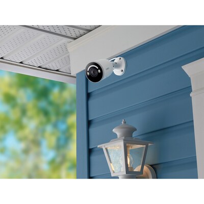 Lorex Indoor/Outdoor Wired Security Camera, White (LORE894AB)